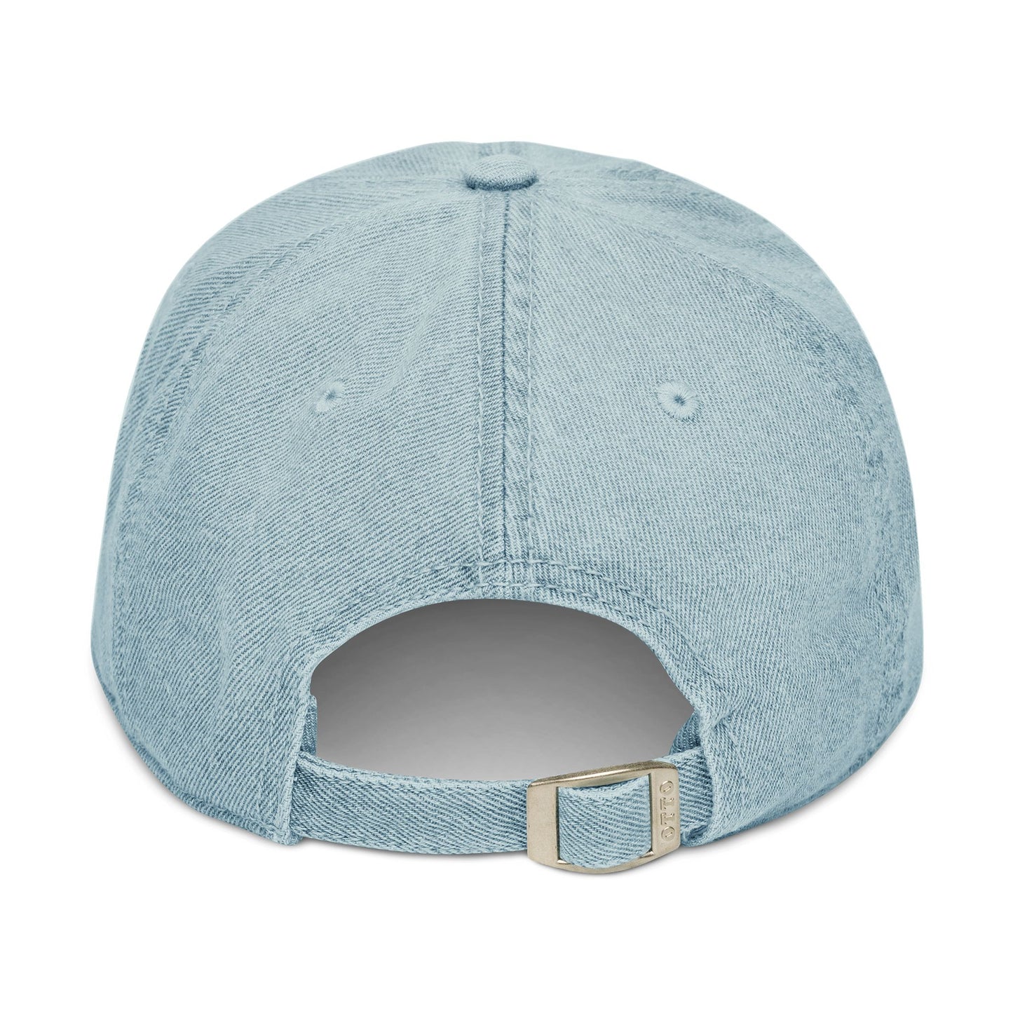 Strawberry Embroidered Denim Hat