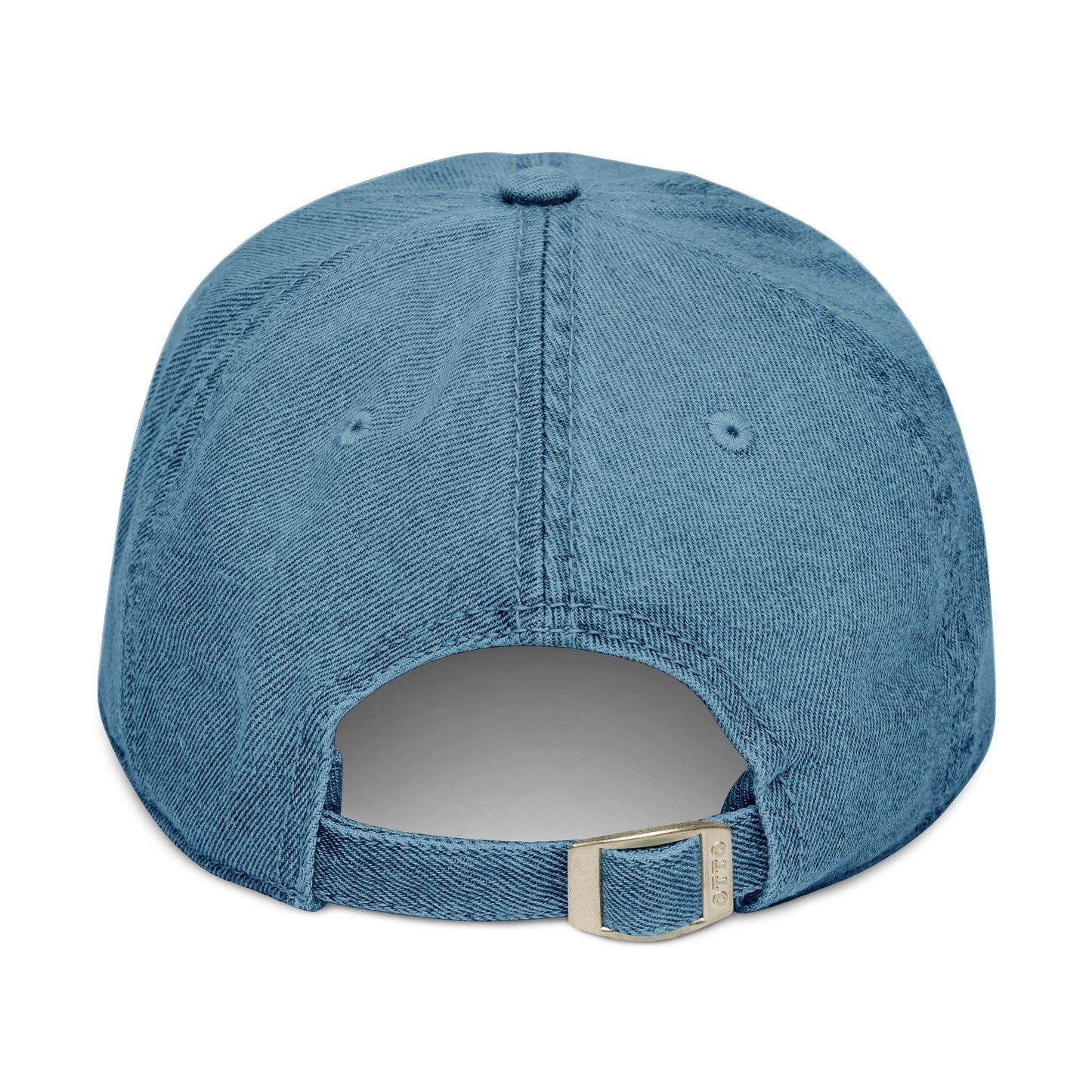 Strawberry Embroidered Denim Hat