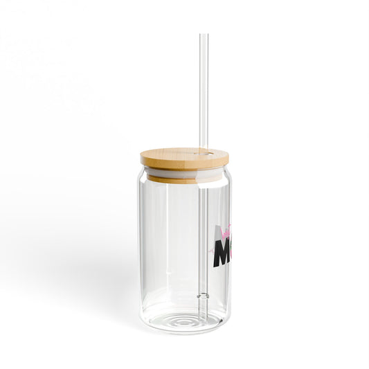 Best Mom Ever, Sipper Glass 16oz
