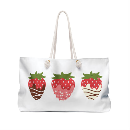 Chocolate Strawberries, Weekender Bag for Travel