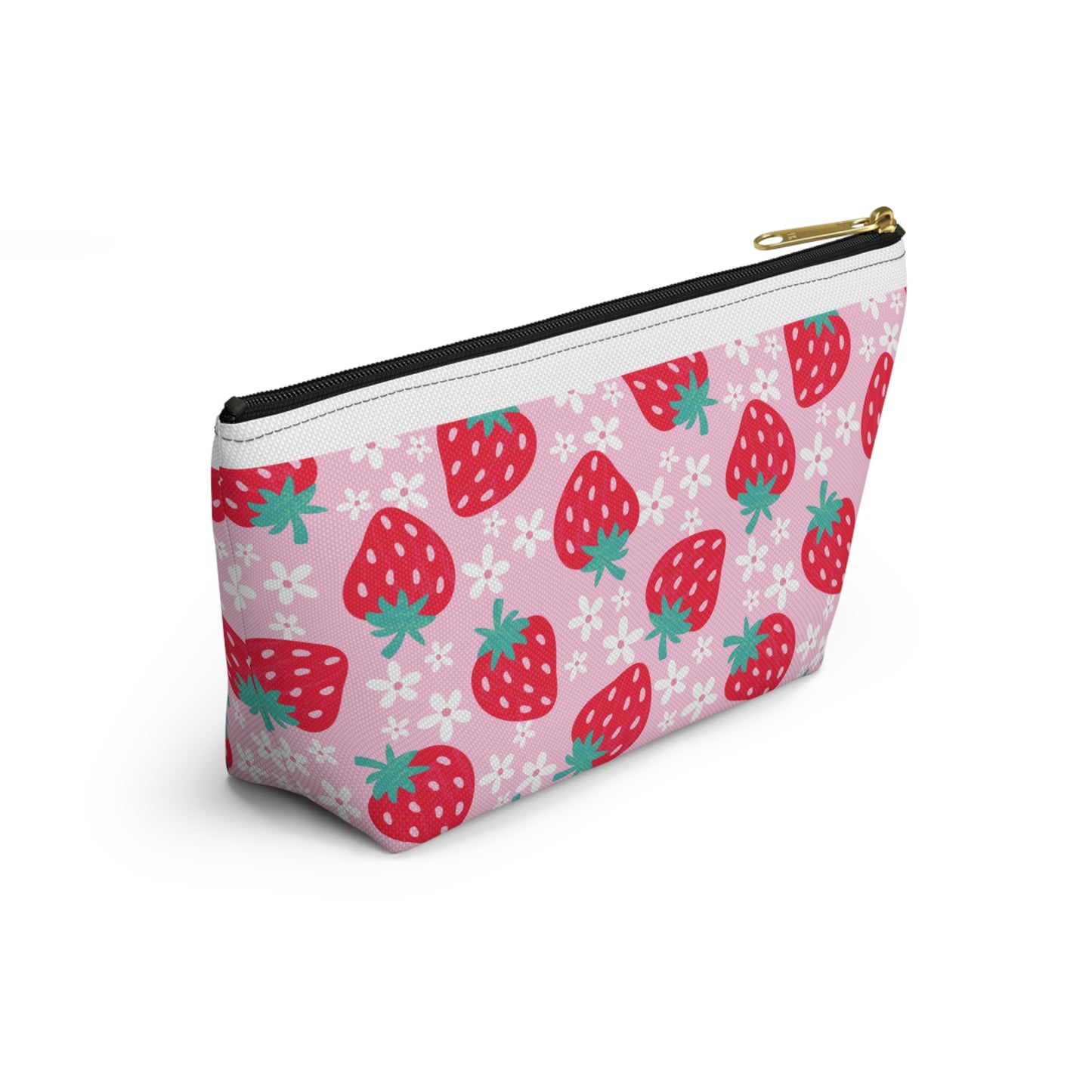 Summer Vibes Strawberry | Accessory Pouch | Travel Bag