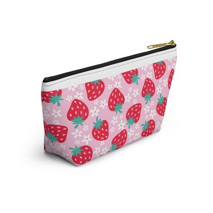 Summer Vibes Strawberry | Accessory Pouch | Travel Bag