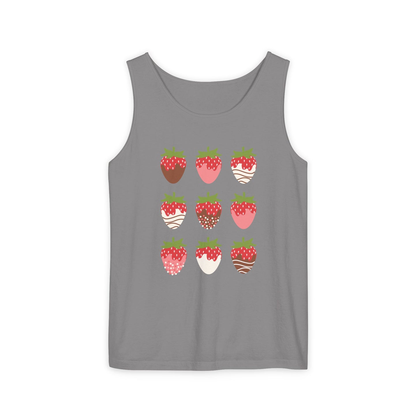 Cute Chocolate Strawberries | Tank Top