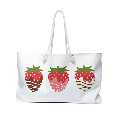 Chocolate Strawberries, Weekender Bag for Travel